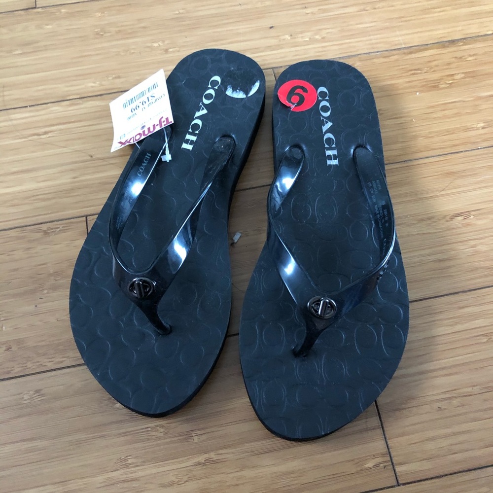 COACH Flip Flops (bought from TJ maxx)